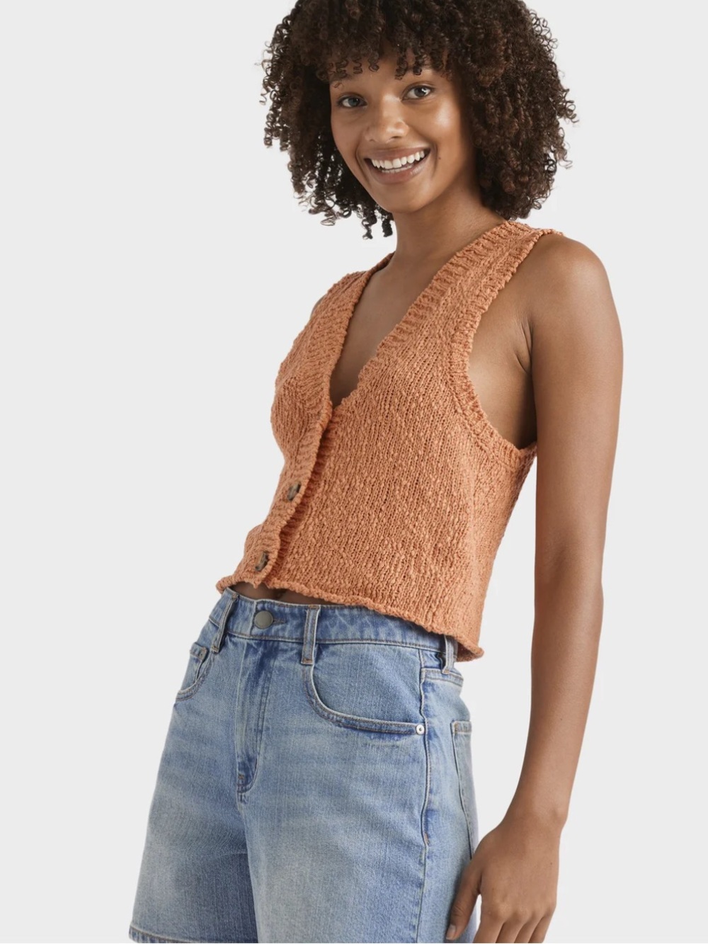 π₯π₯BILLABONG - GIA SWEATER TANKπ₯π₯ - Picture 4 of 9